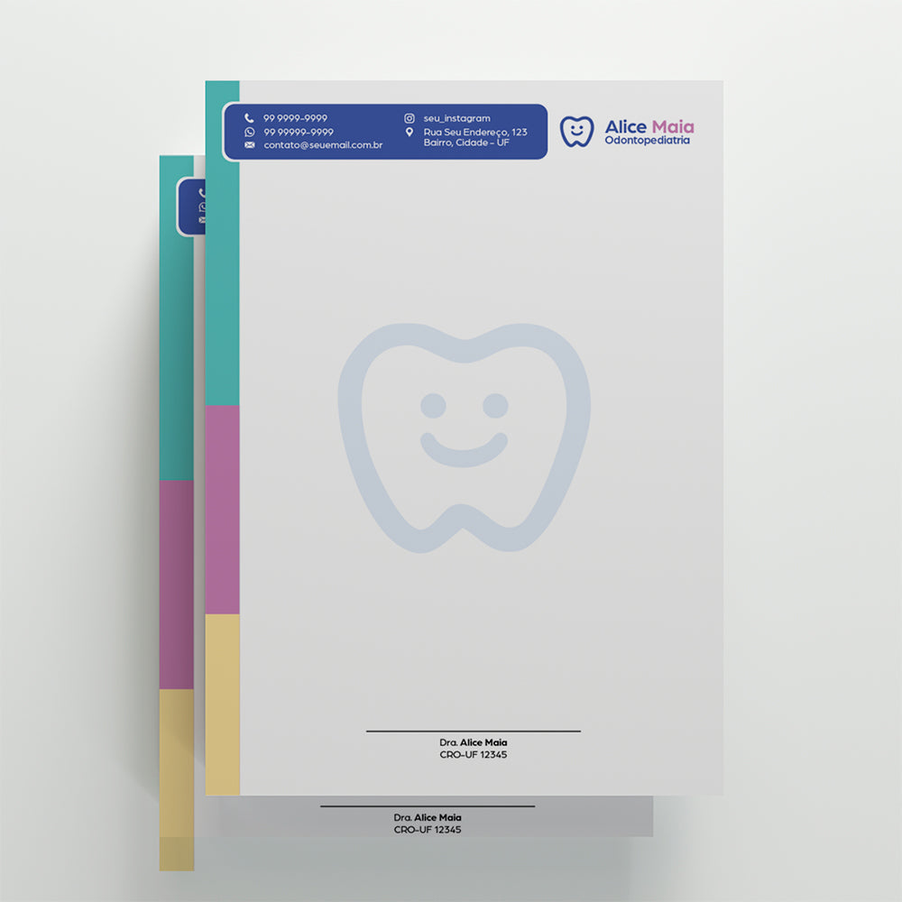 Receituário Simples | Modelo 002