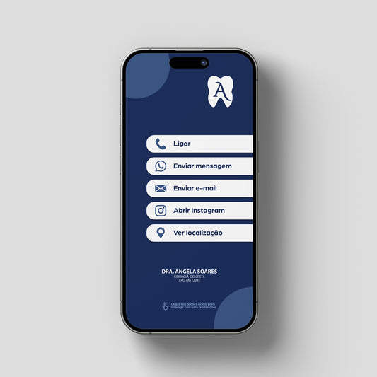 Cartão de Visita em Formato Digital | Modelo 003
