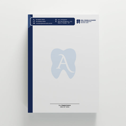 Receituário Simples | Modelo 003