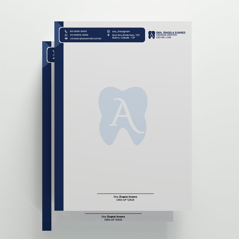 Receituário Simples | Modelo 003