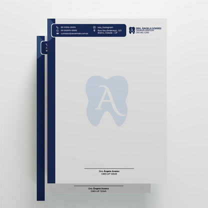 Receituário Simples | Modelo 003