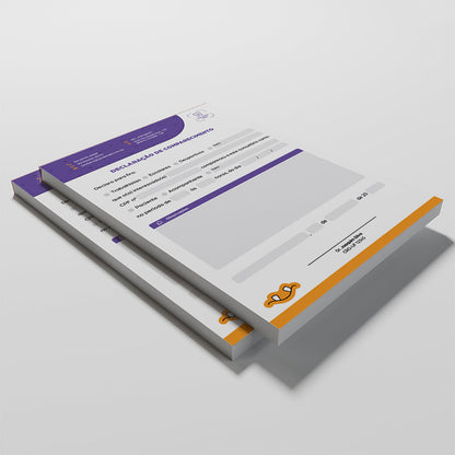 Declaração de Comparecimento | Modelo 005