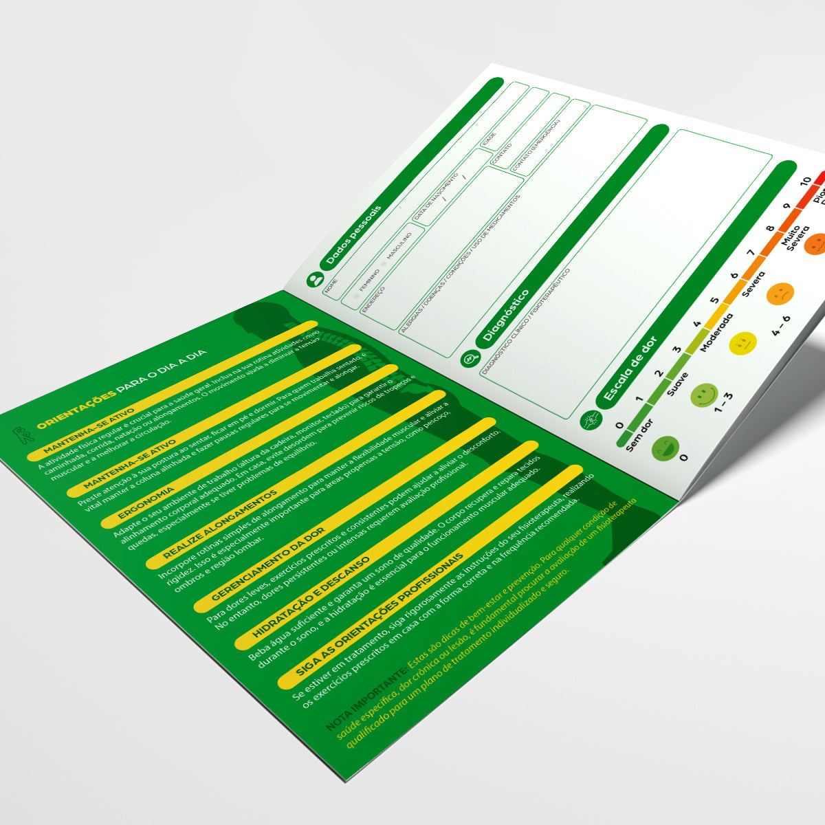 Carteira de Acompanhamento Fisioterapêutico