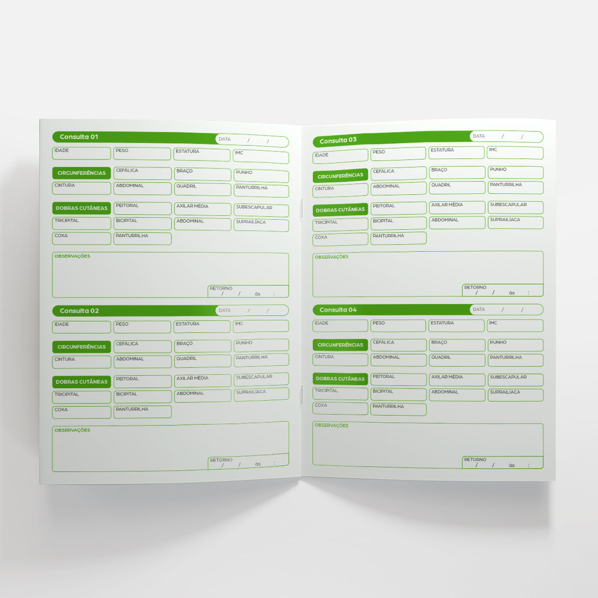 Carteira de Acompanhamento Nutricional