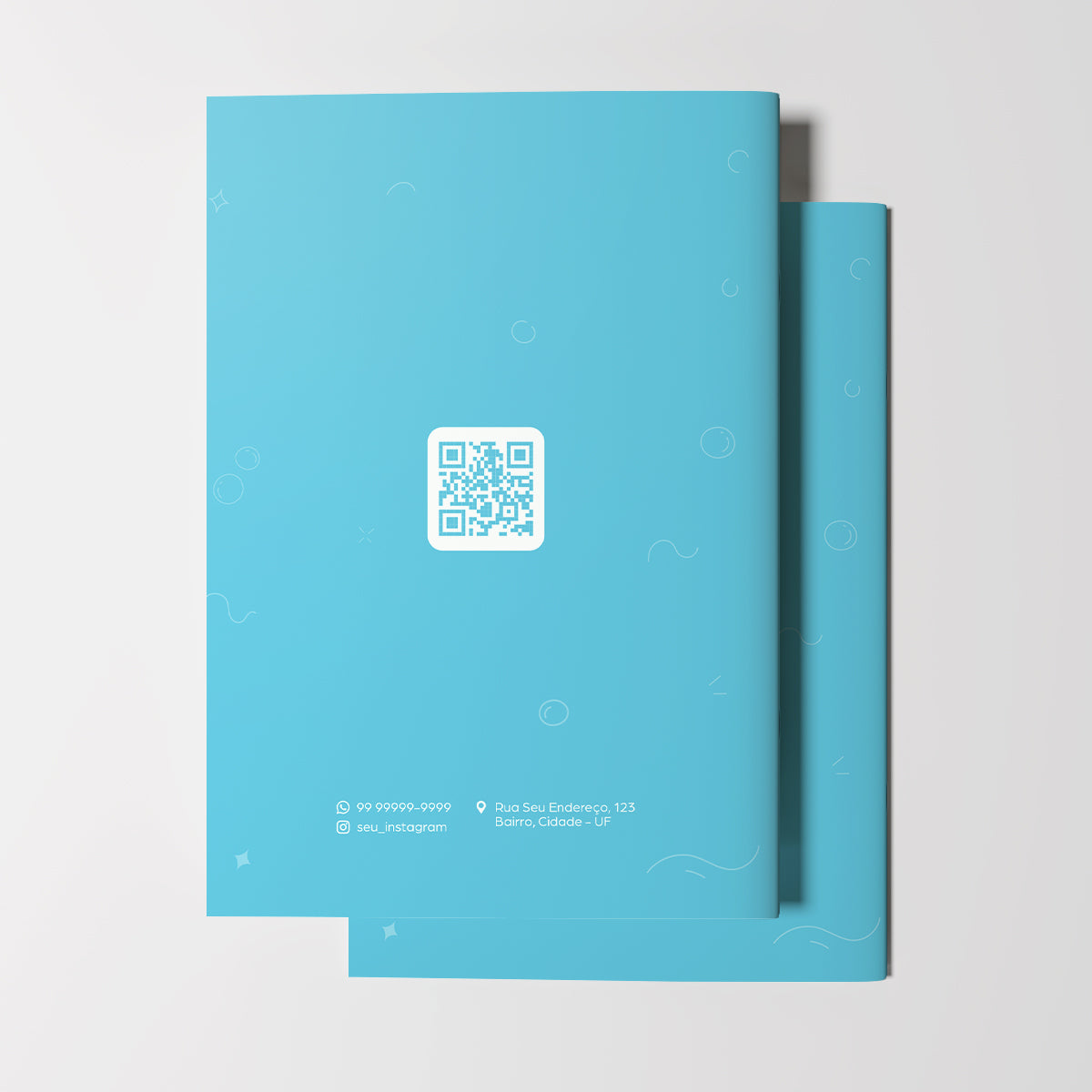 Carteira de Acompanhamento Odontopediátrico 8 Páginas | Modelo 005