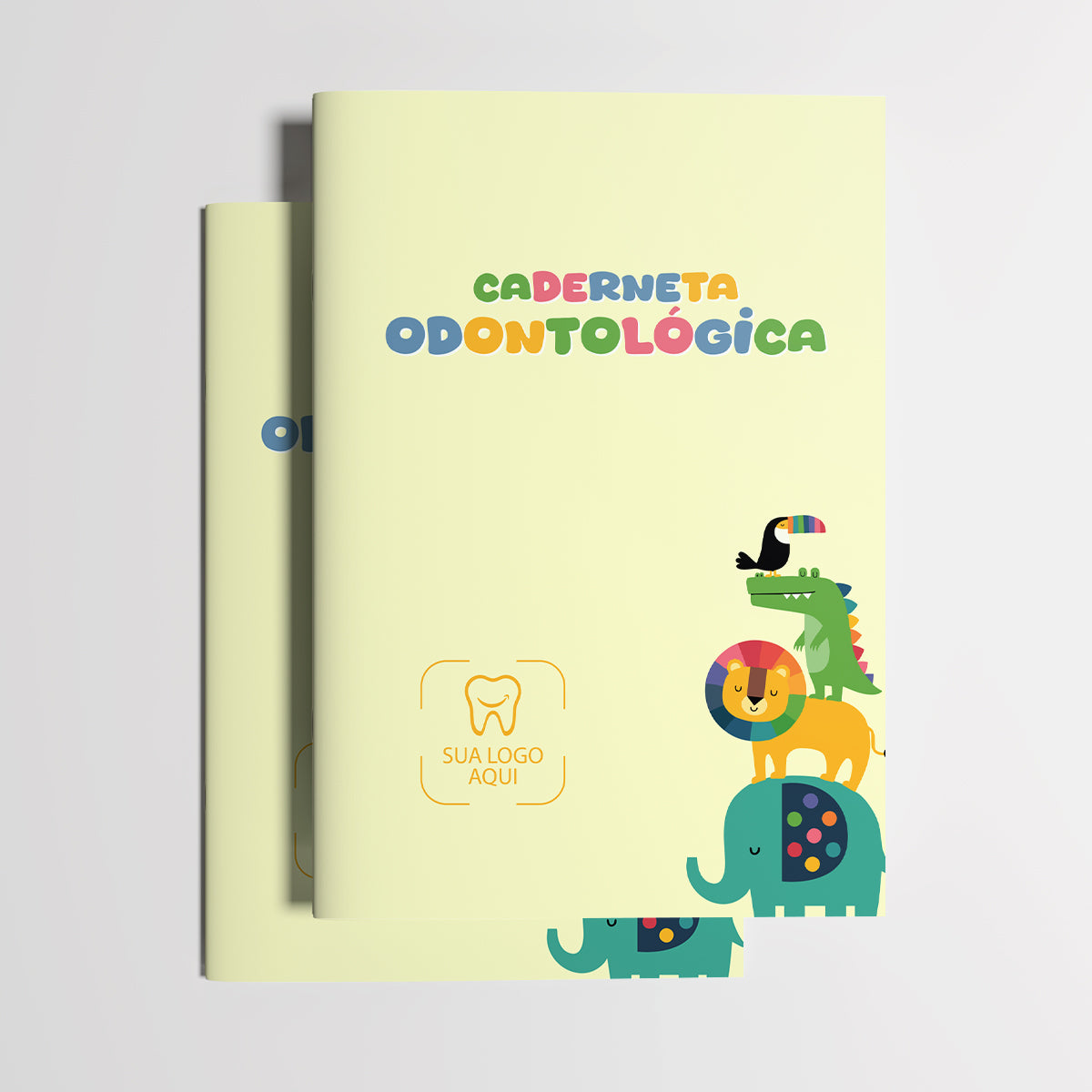 Carteira de Acompanhamento Odontopediátrico 8 Páginas | Modelo 006