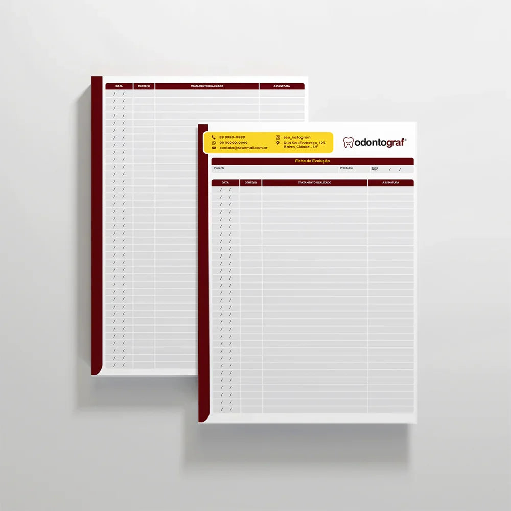 Ficha de Evolução | Modelo 001