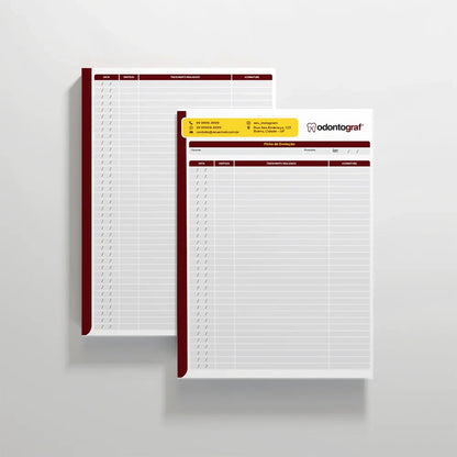 Ficha de Evolução | Modelo 001