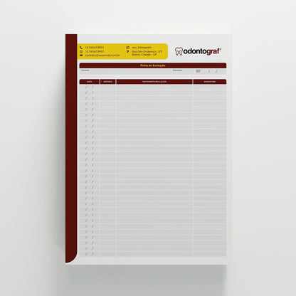 Ficha de Evolução | Modelo 001