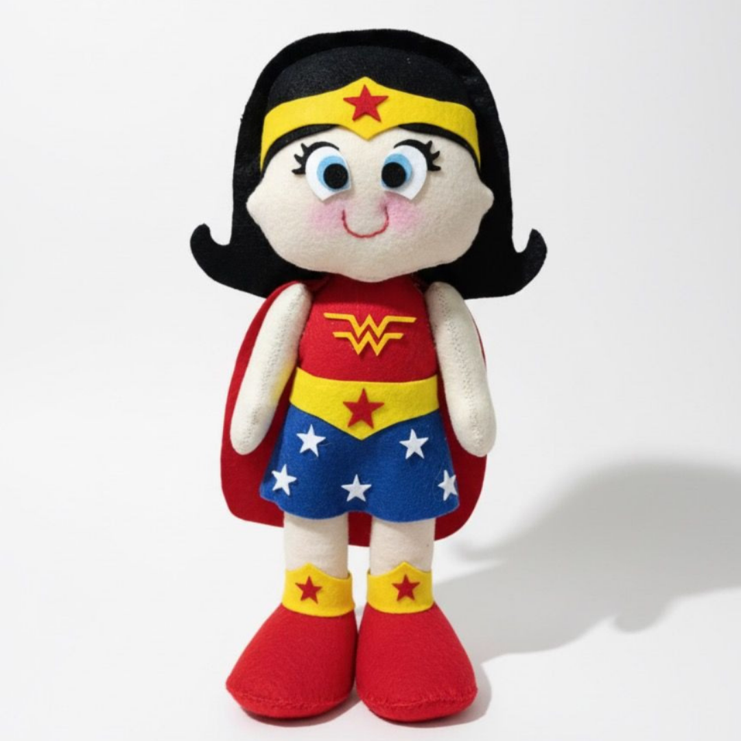 Mulher Maravilha em Feltro