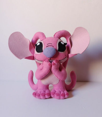 Kit Lilo, Stich, Angel e Xepa em Feltro